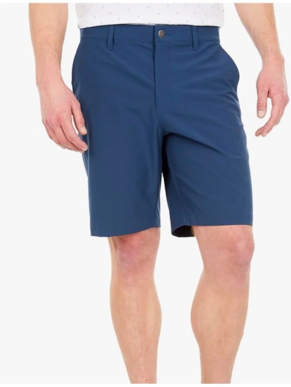 adidas Men’s Primegreen Navy Golf Shorts Size 34